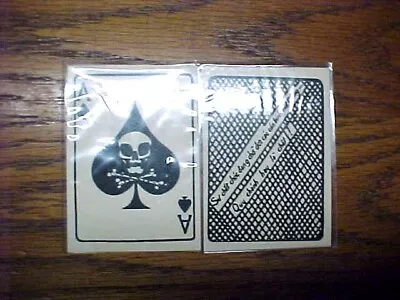 2 Ea. Vietnam War Card  Ace Of Spades Death Card Psyops Warfare Plastic Covered • $7.95