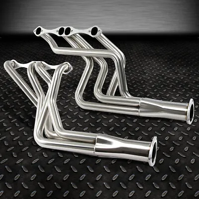 For Chevy Small Block Sbc 2X4-1 Stainless Steel Exhaust Manifold Header+Gasket • $143.88