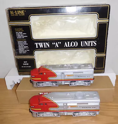 K-line K-2126 Santa Fe Warbonnet Alcos Aa Diesel Engine Locomotive Train O Gauge • $149.95