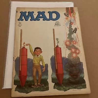 Mad Magazine #88 July 1964 Good  Fireworks Shipping Included • $13.90