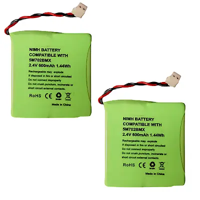 £5.78 • Buy Rechargeable Battery For BT Verve 450 410 Cordless Phone 2.4v 600mAh X 2