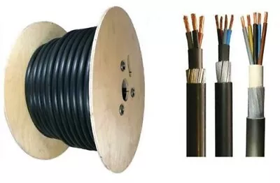 2.5mm Outdoor SWA Cable Underground Armoured 3 Core 4 Core 5 Core Outside Wire • £329.99