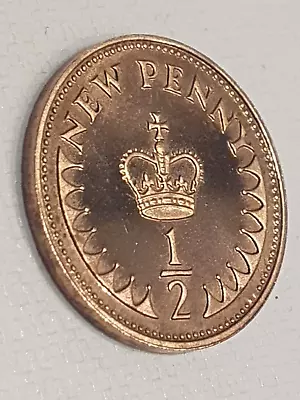 1980 PROOF 1/2p Half Pence New Penny Coin BUNC. • £1.79