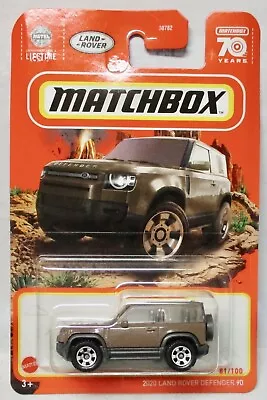 2023 Matchbox V Case 2020 Land Rover Defender 90 Brown 81/100 Combined Shipping • $3.19