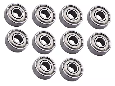 (10 Each) 1602-ZZ Shielded Radial Ball Bearing 1/4 ID X 11/16 OD X 1/4 Wide • $12.99