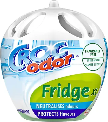 £6.38 • Buy Croc Odor Fridge Deodoriser X-Large Unscented 140 G XL Freshener
