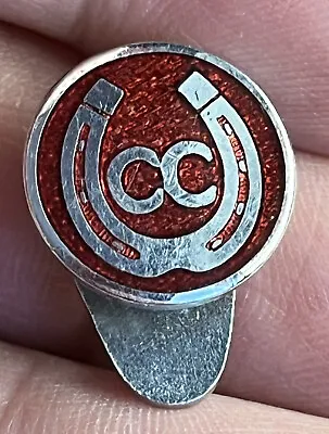 Buttonhole Enamel Pin Badge CC Caravan Club Logo • £9.99