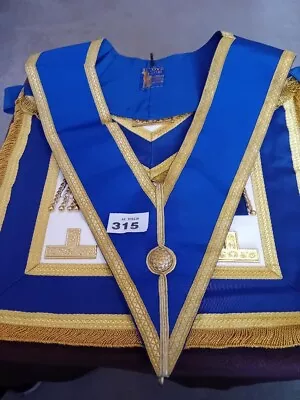 Masonic Regalia Provincial Grand Rank  / Apron And Collar 315 • £20