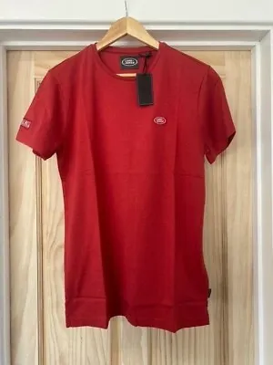 Genuine Land Rover Oval Badge Terrain T-shirt Red Small 51LATM014RDC • £15.99