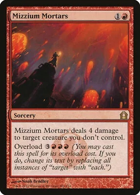 Mizzium Mortars 101 Rare Return To Ravnica RTR MTG • $1.99