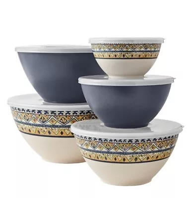 Member's Mark ~ 10 Piece Melamine Nesting Bowl Set ~ Satin Finish ~ Olympus  • $48