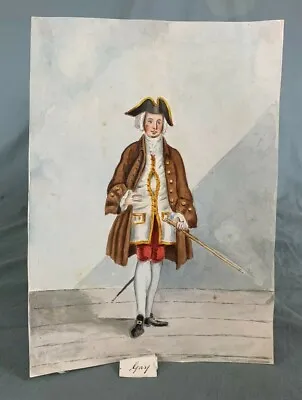 £55 • Buy Late 18th Century Portrait Of A Dandy