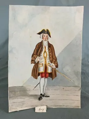 Late 18th Century Portrait Of A Dandy • £55