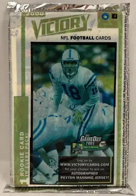 2000 Upper Deck Victory Football Pack Possible Tom Brady Rc New Sealed • $35.98