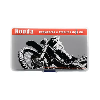 50PC OEM Standard Honda CRF450R Offroad Dirt Bike Body & Plastics Bolt Kit | New • $29.95