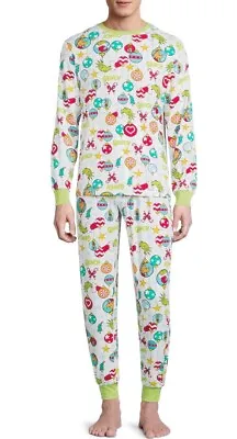 NWT Family Dr Seuss Grinch Christmas PJ Set Pajamas Christmas Size Men's XXXL 3X • $23.99