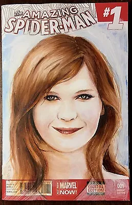 Mary-jane Watson Spider Man Variant Original Comic Sketch Art Kirsten Dunst  • $59.99