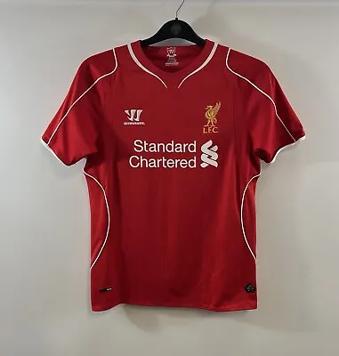 Liverpool Home Football Shirt 2014/15 Adults XS Warrior A862 • £19.99