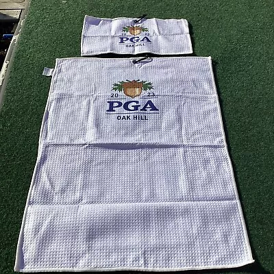 Oak Hill Country Club 2023 PGA Microfiber Club And Ball 2 Towel Set • $16.97