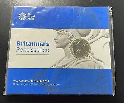 United Kingdom 2015 Brilliant Uncirculated 2 Pound Coin Set • $9.95