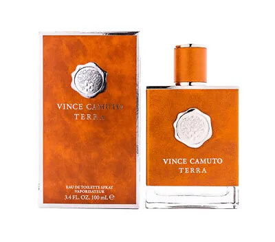 Vince Camuto Terra By Vince Camuto 3.4 Oz EDT Cologne For Men New In Box • $30.22