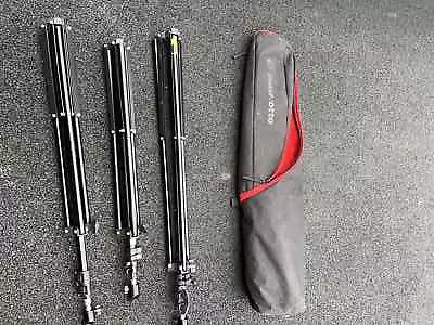 Manfrotto Lbag 90 + Tripods • £30