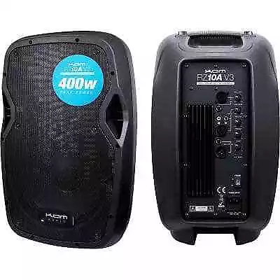 Kam RZ10A V3 10  300W Active PA Speaker Mains Powered DJ Party Disco • £129