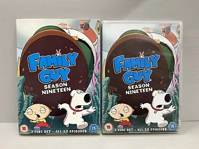 Family Guy - Season 19 - DVD - Cert 15 • £8.50