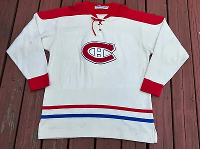 Ebbetts Field Flannels Montreal Canadiens Maurice Richard’s Jersey Sz 2XL As Is • $149.99