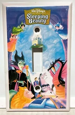 Walt Disney's Masterpiece Sleeping Beauty Light Switch Cover 2.75 X4.5  Plastic • $12.95
