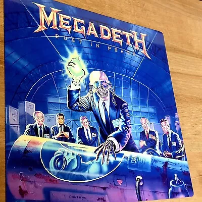 Megadeth - Rust In Peace - 12x12 Inch Metal Sign • £16.49