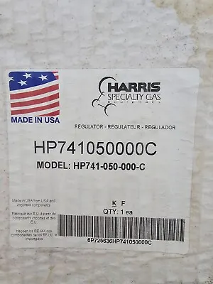 NEW HARRIS ESPECIALTY GAS Model HP741 Regulator • $220
