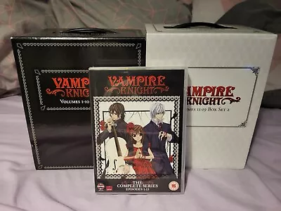Vampire Knight Manga Box Set Collection + Season 1 DVD Excellent Condition Rare • £215
