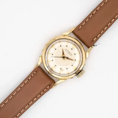 Vintage Wittnauer Caliber 9RWK 17-J Gold-Filled Automatic Wristwatch 3X Signed • $76