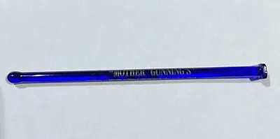 Vintage Colbolt Blue Glass  Mother Gunnings  Swizzle Stick! LooK! • $10