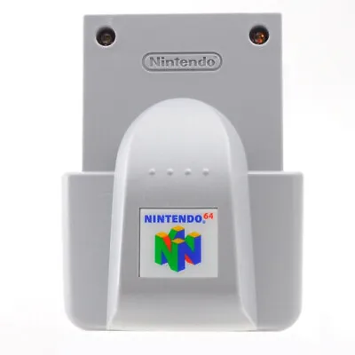 Rumble Pak Vibration Pack Controller Shaker NUS-013 Grey For Nintendo 64 N64 • $17.39