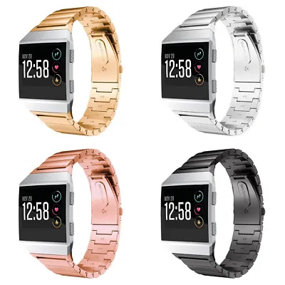 StrapsCo Modern Stainless Steel Mesh Replacement Band Strap For Fitbit Ionic • $77.07