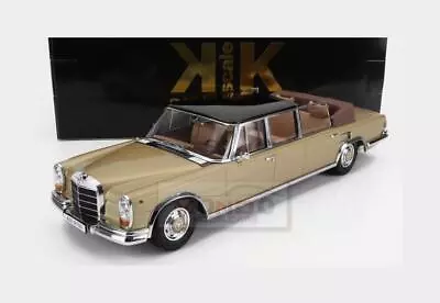 1:18 KK SCALE Mercedes 600 W100 Landaulet Gold Metallic 1964 KKDC181183 Model • £91.43