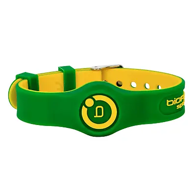 Bioflow Sport Flex Magnetic Therapy Wristband Green/Yellow - From Bioflow Direct • £30