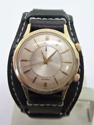 Vintage 10k GF JAEGER-LeCOULTRE Automatic MEMOVOX Alarm Watch Cal.K815 Ref 2517 • $2499