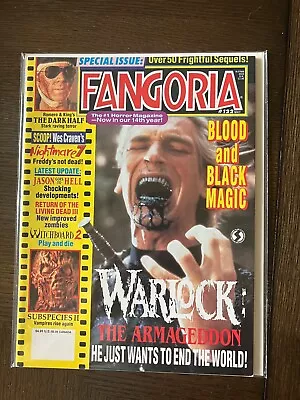 Fangoria Lot Of 3 Issues #122 #125 #157 The Dentist Warlock II Jason/Hell • $25