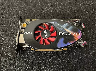 MSI Radeon HD5770 Video Card (102C0100100) • $24.99