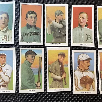 1988 CCC Reprint 1909-1911 T206 Set Of 15 Wagner Johnson Mathewson Lajoie • $19.99