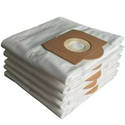 £9.95 • Buy 5 X CLOTH DUST BAGS FIT LIDL PARKSIDE PNTS 1300 1400 1500 VACUUM CLEANER  35596