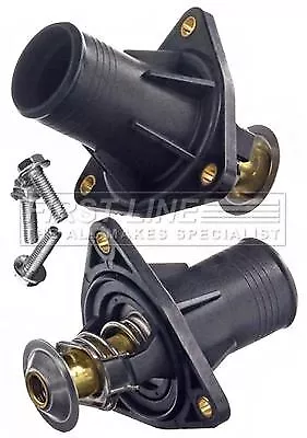 Genuine FIRST LINE Thermostat Kit For Jaguar X-Type AJ25 2.5 (02/2004-12/2009) • £35.94