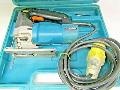 Makita Jigsaw 110v With Carry Case. Variable Speed.  Pendulum Motion. • £30