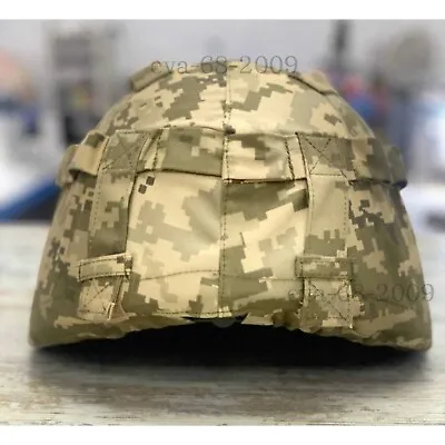 Ukrainian Army Ukraine Cover Helme T Pixel MM14 Hard Hat Combat MICH • $43.50