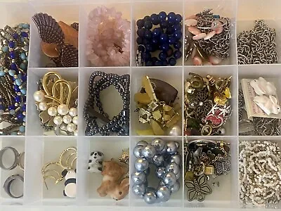 Junk Jewelry Vintage Lot - Some Broken - Some Wearable • $99.95