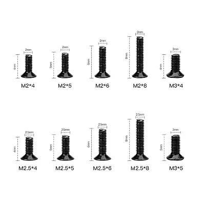 Universal Replacement - M2.5 Laptop Notebook Computer Phillips Countersunk Screw • £2.95