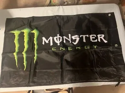 Monster Energy Horizontal 2' X 3' Flag • $11.95